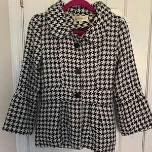Francesca's houndstooth jacket